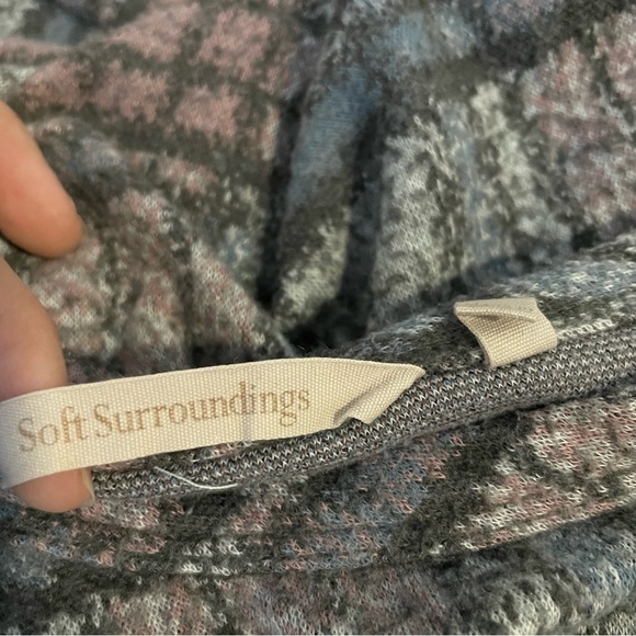 Soft Surroundings Justine Tunic Top Size Medium - Picture 4 of 6